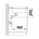 Blanco Subline 160-U kjøkkenvask Antrasitt Underliming thumbnail
