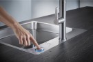 Blanco SensorControl Blue Rustfritt stål thumbnail