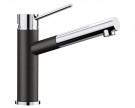 Blanco Alta-S blandebatteri Compact med uttrekkstut Silgranit -Look / chrome thumbnail