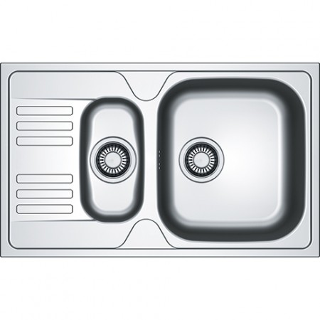 FRANKE Euroform - EFN 651-78 Rustfritt stål